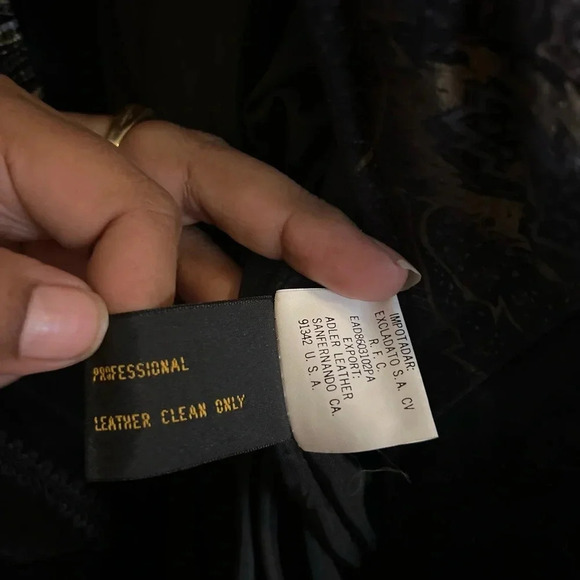 Vtg Adler Suede Leather Coat Women’s Medium 80’s Ruched Paisley Print Patchwork - Picture 5 of 11